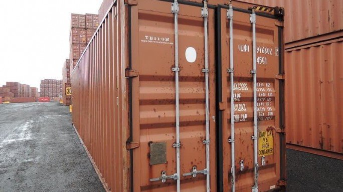 40' HC Used Shipping Containers