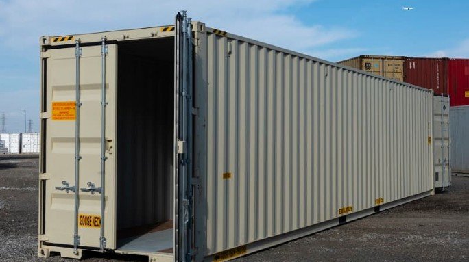 Rent 40' Storage Containers With Doors on Both Ends