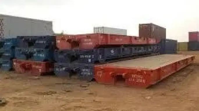 20' Flat Rack Shipping Containers