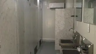 Shipping Container Restroom