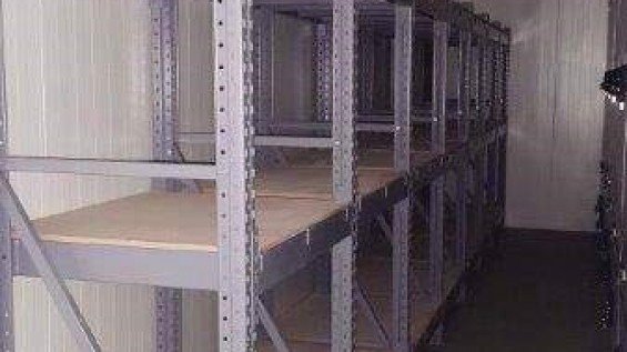 Shipping Container Shelving